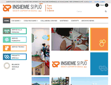 Tablet Screenshot of insiemesipuo.eu